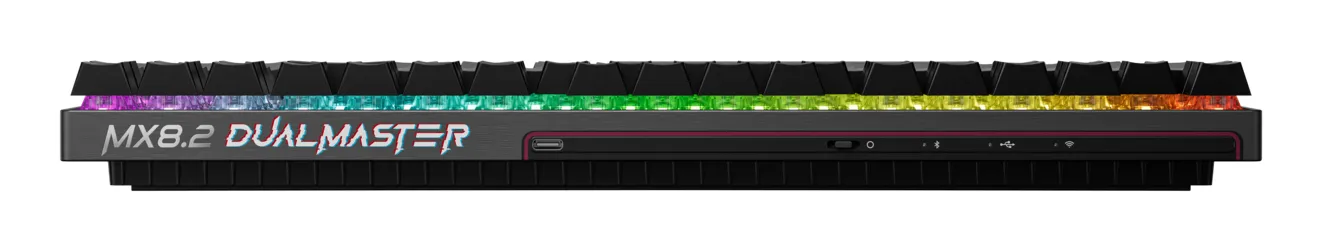 CHERRY MX 8.2 Pro TMR Wireless Tastatur Gaming USB + RF Wireless + Bluetooth QWERTZ Deutsch Schwarz – Bild 2