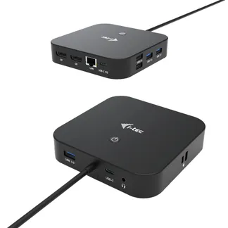 i-tec USB-C Dual Display Docking Station with Power Delivery 100 W i-tec USB-C Dual Display Docking Station with Power Delivery 100 W