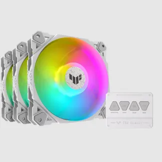 ASUS TUF GAMING TF120 ARGB WHITE EDITION 3IN1 Computergehäuse Luftkühlung 12 cm Weiß 3 Stück(e) ASUS TUF GAMING TF120 ARGB WHITE EDITION 3IN1 Computergehäuse Luftkühlung 12 cm Weiß 3 Stück(e)