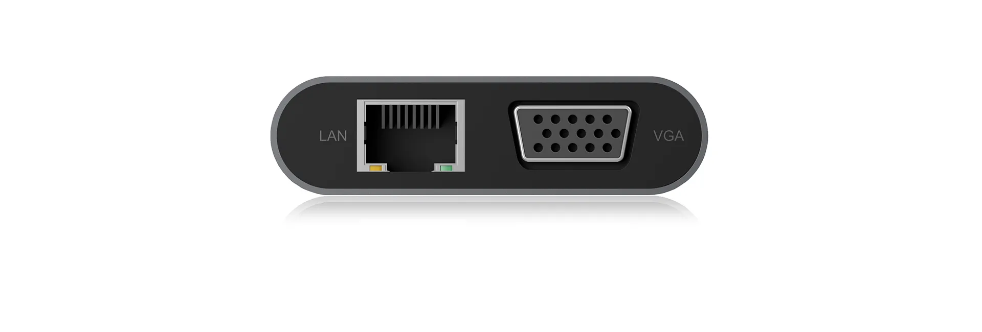 ICY BOX IB-DK4040-CPD, 10 in 1 USB Type-C® Notebook DockingStation, 1x HDMI 4K60Hz, 1x VGA, 3x USB-A, 1x USB-C(PD Only), 1x Audiocombo – Bild 5