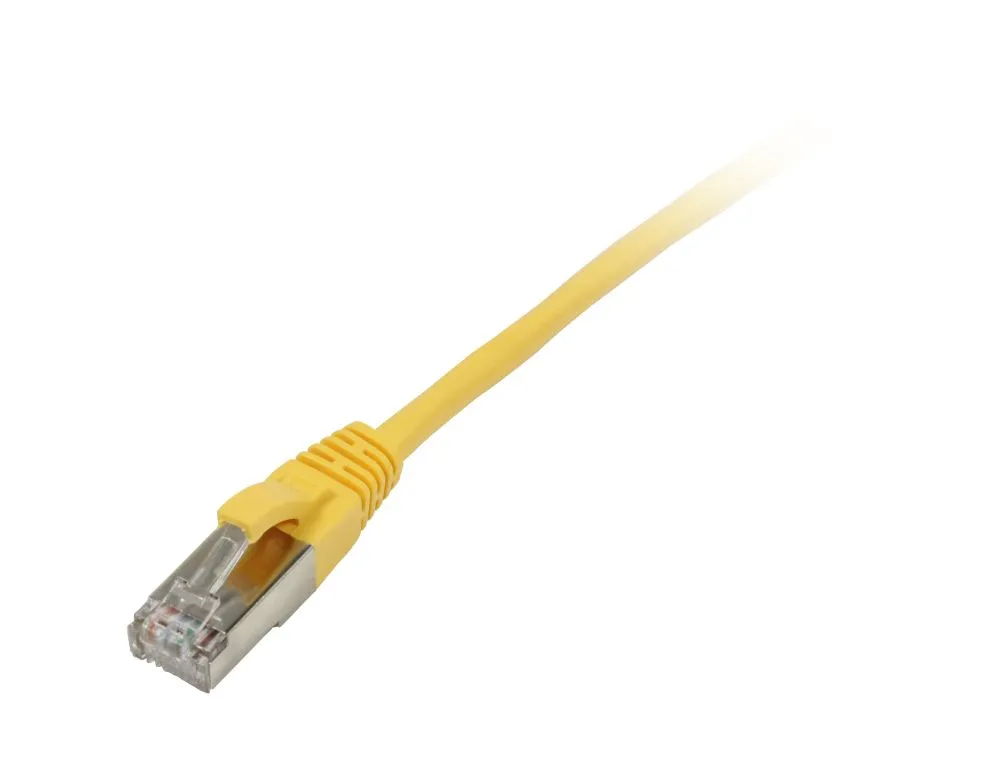 Patchkabel RJ45, CAT5e 100Mhz, 0.25m gelb, FTP(F/UTP), Synergy 21, Patchkabel RJ45, CAT5e 100Mhz, 0.25m gelb, FTP(F/UTP), Synergy 21,