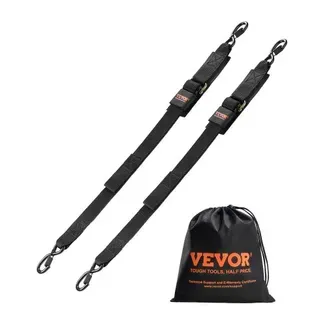 VEVOR Spanngurte mit Ratsche, 5,08×121,92 m Zurrgurte mit Sicherheitsschloss-S-Haken, 2er-Set Hochleistungs-Gurte mit 680,4 kg Bruchfestigkeit & 226,8 kg Nenntragkraft, für Anhänger, Fahrzeuge, Boote VEVOR Spanngurte mit Ratsche, 5,08×121,92 m Zurrgurte mit Sicherheitsschloss-S-Haken, 2er-Set Hochleistungs-Gurte mit 680,4 kg Bruchfestigkeit & 226,8 kg Nenntragkraft, für Anhänger, Fahrzeuge, Boote