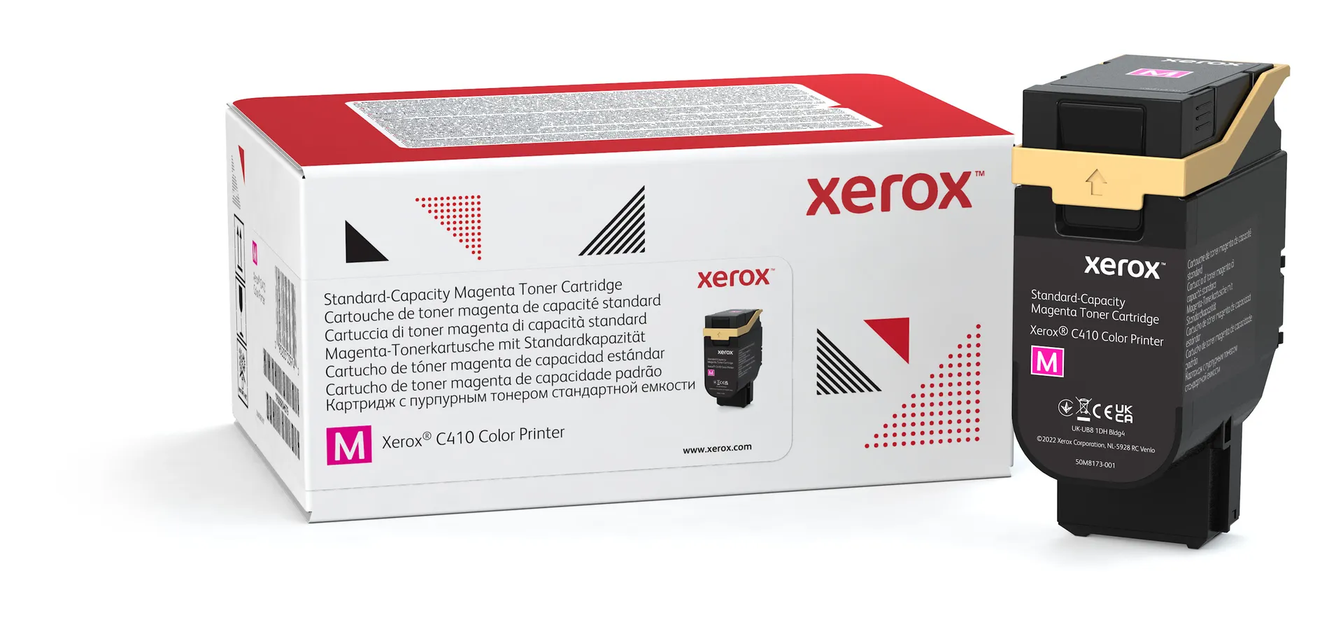 Xerox ® C410 Farbdrucker/VersaLink® C415 Farb-Multifunktionsdrucker Standardkapazität-Tonermodul Magenta (2000 Seiten) – 006R04679 Xerox ® C410 Farbdrucker/VersaLink® C415 Farb-Multifunktionsdrucker Standardkapazität-Tonermodul Magenta (2000 Seiten) – 006R04679