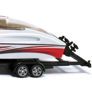 Siku Ford F150 with motorboat Auto-Modellsatz Vormontiert 1:50 Siku Ford F150 with motorboat Auto-Modellsatz Vormontiert 1:50