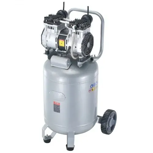 VEVOR Luftkompressor 49L Flüsterkompressor 2HP Luftpumpe ölfrei 8bar Kompressor Einphasig Geräuschpegel ≤63dB Ideal zum Aufpumpen von Reifen Autoreparaturen Malerarbeiten Holzarbeiten – Bild 10