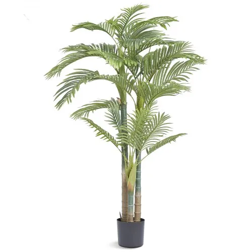 VEVOR Goldfruchtpalme Künstlich 1030x1030x1981mm Kunstpflanze PE Künstliche Pflanzen Plastikpflanzen im Topf Geruchslos Wasserdicht Ideal Zur Dekoration von Schlafzimmer Arbeitszimmer Wohnzimmer VEVOR Goldfruchtpalme Künstlich 1030x1030x1981mm Kunstpflanze PE Künstliche Pflanzen Plastikpflanzen im Topf Geruchslos Wasserdicht Ideal Zur Dekoration von Schlafzimmer Arbeitszimmer Wohnzimmer