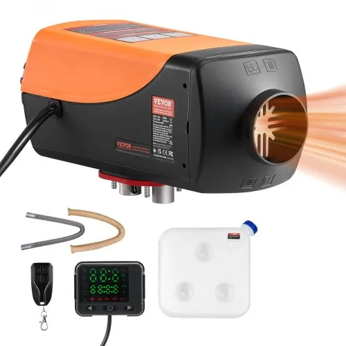VEVOR Diesel-Luftheizung Standheizung 12-24V 5-8KW, schnell aufheizende Lufterhitzer mit Fernbedienung & digitaler Farbanzeige & 10 L Kraftstofftank, geräuscharm, für Wohnmobil Lkw Boot Anhänger VEVOR Diesel-Luftheizung Standheizung 12-24V 5-8KW, schnell aufheizende Lufterhitzer mit Fernbedienung & digitaler Farbanzeige & 10 L Kraftstofftank, geräuscharm, für Wohnmobil Lkw Boot Anhänger