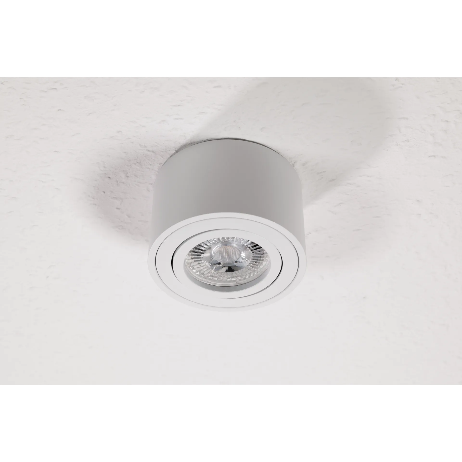 LED-Aufbauleuchte McShine, 5W, 400Lumen, 3000K, ØxH 80x50mm, 10er-Pack – Bild 3