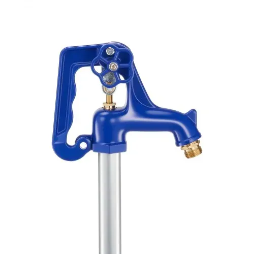 VEVOR Frostsicherer Hofhydrant, 980 mm, Außenwasserhahn mit 304,8 mm Eingrabetiefe, G 3/4 Zoll Rohranschluss, Hebelgriff + Handrad, bleifreier Gartenhydrant für Bewässerung von Garten & Bauernhof – Bild 8
