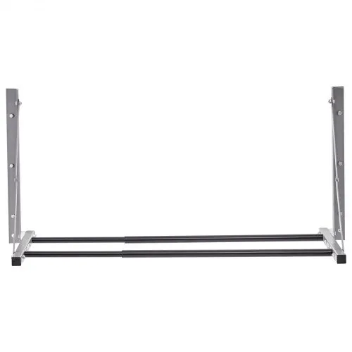 VEVOR Reifenregal Reifenständer Garagenregal zur Wandmontage 812-1219 mm verstellbar, Q235 Hochleistungs-Reifenlagerregal aus Stahl für Standardreifen (R355,6 bis R508 mm), max. Tragkraft 136 kg – Bild 8