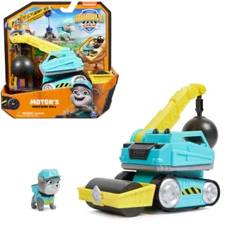 Rubble & Crew Rubble und Crew – Abrissbirnen-Baufahrzeug (Basis Fahrzeug) mit Motor-Figur, bewegliche Abrisskugel und Asphaltfertiger, authentisches Spielzeug aus TV-Serie, für Kinder ab 3 Jahren Rubble & Crew Rubble und Crew – Abrissbirnen-Baufahrzeug (Basis Fahrzeug) mit Motor-Figur, bewegliche Abrisskugel und Asphaltfertiger, authentisches Spielzeug aus TV-Serie, für Kinder ab 3 Jahren
