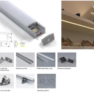 Synergy 21 LED U-Profil 200cm, ALU002-R schwarz Synergy 21 LED U-Profil 200cm, ALU002-R schwarz