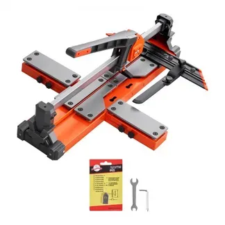VEVOR Fliesenschneider 600 mm, Fliesenschneidmaschine mit Federbelasteter Basis & Verstellbarem Winkelanschlag, Wolframkarbid-Schneidscheibe, Präzisions-Ausrichtungshilfe, für Keramikfliesen VEVOR Fliesenschneider 600 mm, Fliesenschneidmaschine mit Federbelasteter Basis & Verstellbarem Winkelanschlag, Wolframkarbid-Schneidscheibe, Präzisions-Ausrichtungshilfe, für Keramikfliesen