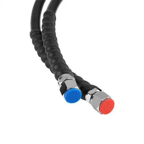 VEVOR Hydraulisches Außenborder-Lenkset, 110kW (150 PS), Marine-Bootshydrauliklenksystem, mit 6,9 MPa Steuerpumpe, Zweiwege-Sperrzylinder & 7,9 m langen Schläuchen, für Einzelsteuerstand, Einzelmotor – Bild 8