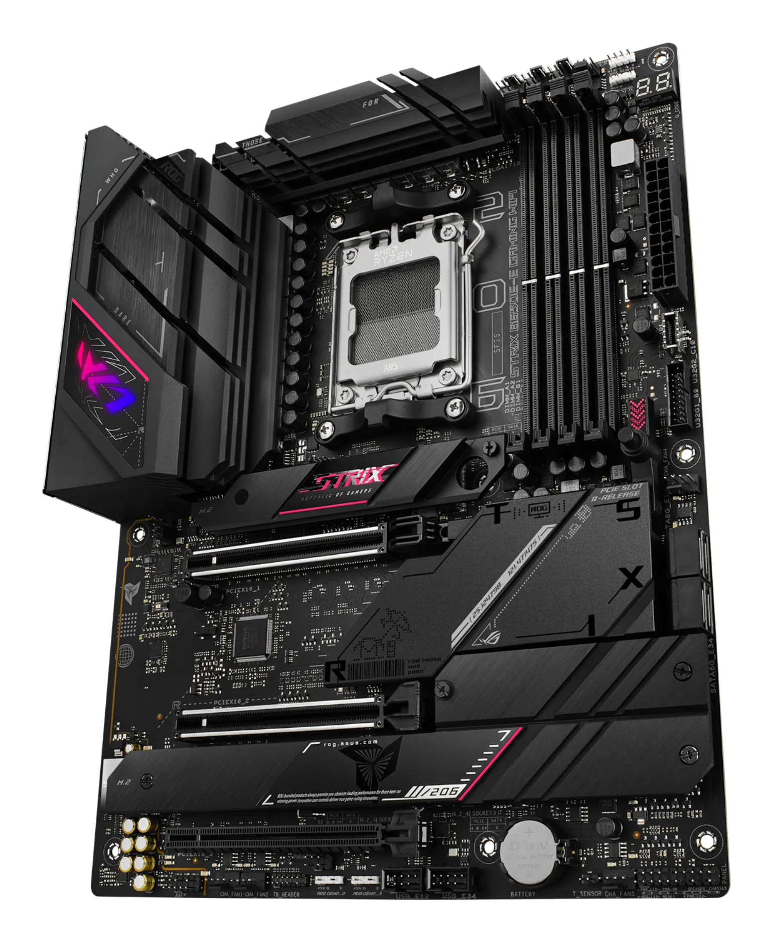 ASUS ROG STRIX B650E-E GAMING WIFI AMD B650 Sockel AM5 ATX – Bild 3