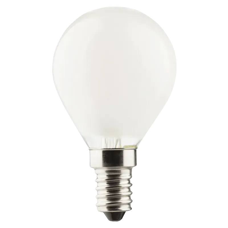 LED Filament Tropfenlampe, E14, 4W, 470lm, 2700K, warmweiß, matt, 3er Set LED Filament Tropfenlampe, E14, 4W, 470lm, 2700K, warmweiß, matt, 3er Set