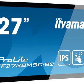 iiyama ProLite Mit einer Full HD Auflösung (1920×1080) und projektiv kapazitiver 10-Punkt-Touch-Technologie bietet der TF2738MSC-B2 eine nahtlose und präzise Touch-Reaktion iiyama ProLite Mit einer Full HD Auflösung (1920×1080) und projektiv kapazitiver 10-Punkt-Touch-Technologie bietet der TF2738MSC-B2 eine nahtlose und präzise Touch-Reaktion