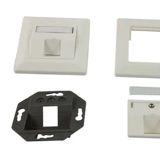 Keystone, Modulträger, UP Dosen für 1xTP-Modul, Reinweiss, Synergy 21, Keystone, Modulträger, UP Dosen für 1xTP-Modul, Reinweiss, Synergy 21,