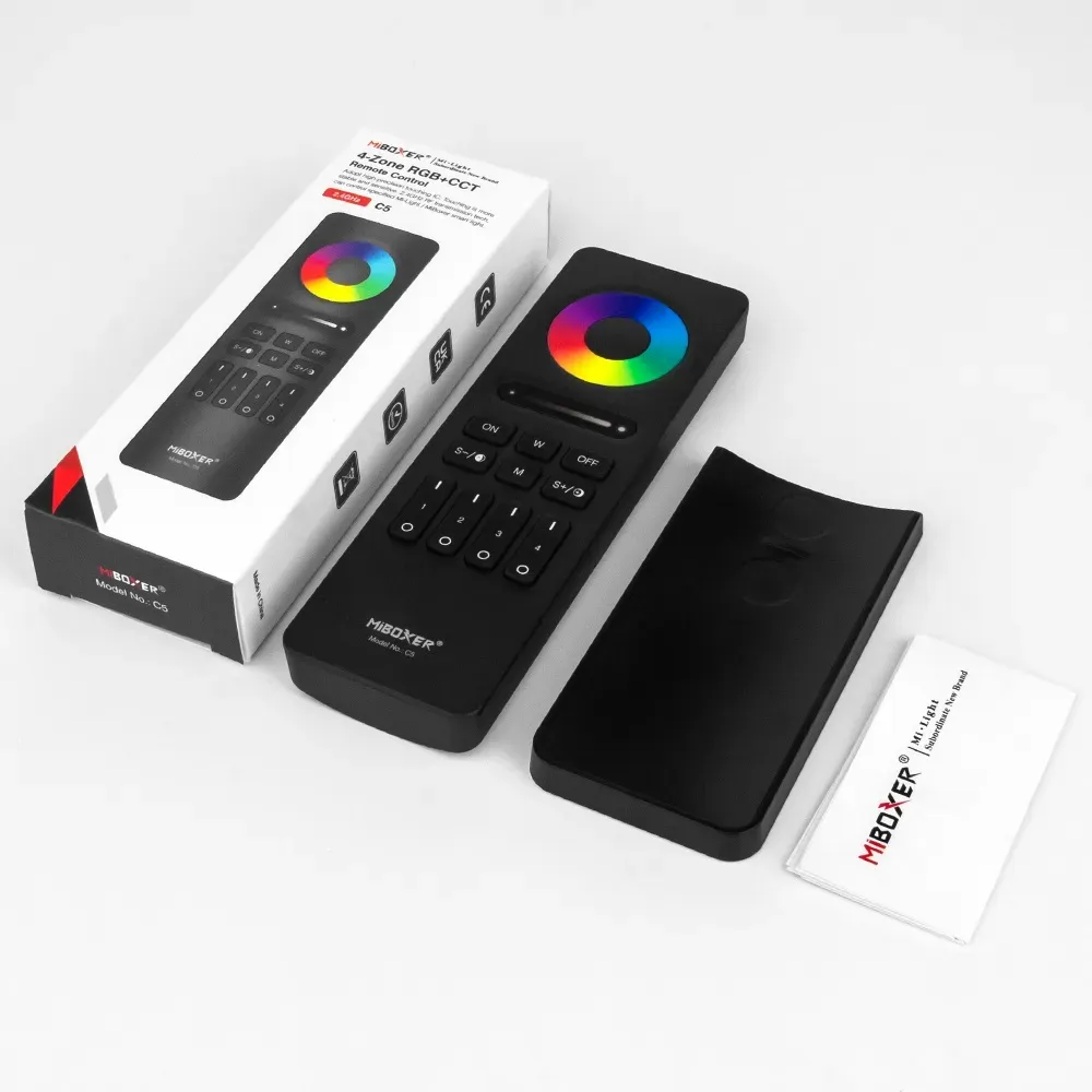 MiBoxer C5-W LED Fernbedienung 2,4GHz (RGB+CCT) 4 Zonen (w) – Bild 2