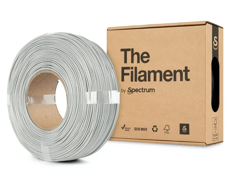 The Filament · ReFill PLA · CLOUD GREY · 1.75mm · 1kg The Filament · ReFill PLA · CLOUD GREY · 1.75mm · 1kg