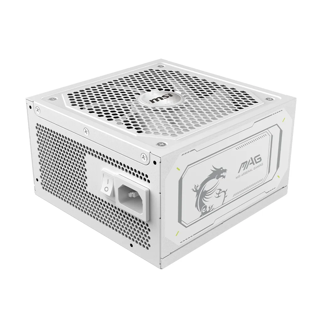 MSI MAG A1000GL PCIE5 WHITE Netzteil 1000 W 24-pin ATX ATX Weiß – Bild 5