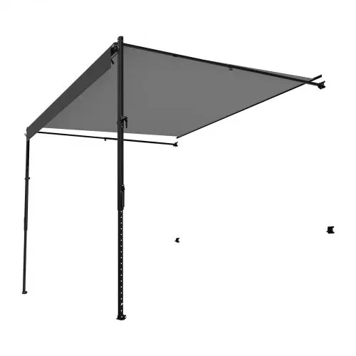 VEVOR Wohnwagen Markise universelle einziehbar RV Markisen (487,7 cm) wasserdichter Sonnenschutz mit Aluminiumlegierungsrahmen, Außenmarkise mit schwarzem Ständer & schwarzen Stoffen mit Farbverlauf – Bild 10