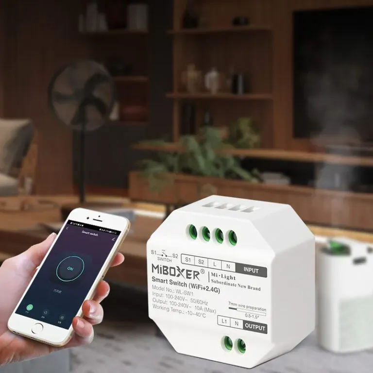 MiBoxer WL-SW1 LED Wifi Smart Plug 16A mit Messfunktion WiFi+2,4G – Bild 2