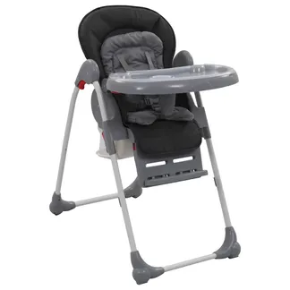 vidaXL Baby-Hochstuhl Grau vidaXL Baby-Hochstuhl Grau