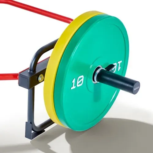 VEVOR Trap Bar Hexagon Hantelstange Langhantel 50 mm 240 kg Tragkraft, Gewichtheben und Krafttrainingsgerät, Heimfitnessstudio für Kniebeugen Kreuzheben Schulterdrücken, Rot – Bild 7