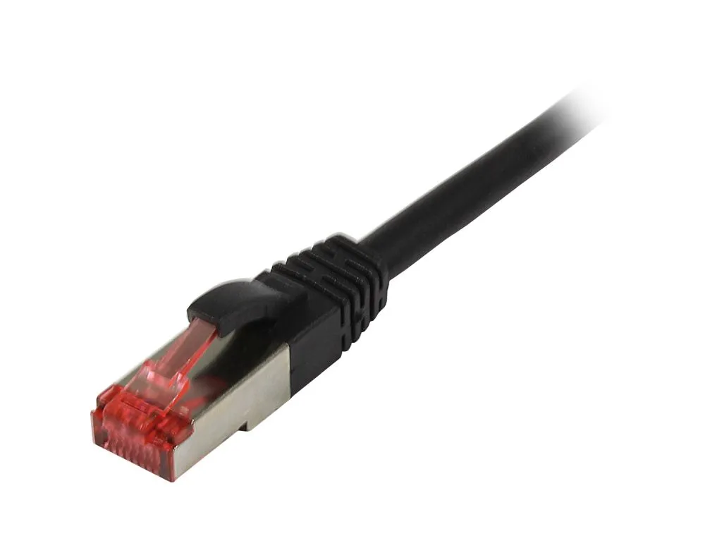 Patchkabel RJ45, CAT6 250Mhz, 15m schwarz, S-STP(S/FTP), LSZH, Synergy 21, Patchkabel RJ45, CAT6 250Mhz, 15m schwarz, S-STP(S/FTP), LSZH, Synergy 21,