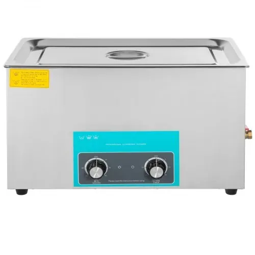 VEVOR 22L Ultraschallreiniger, 304 Edelstahl, professionelle Drehknopfsteuerung, Ultraschallreiniger mit Heizungstimer für Schmuck, Uhren, Brillen, Leiterplatten, Kleinteile, zahnärztliche Instrumente – Bild 9