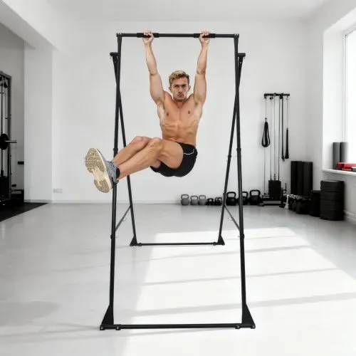 VEVOR Yoga-Ständerrahmen Schaukelständer mit max. 200 kg Tragkraft & EVA-Schaum & 4-stufiger horizontaler & 6-stufiger vertikaler Einstellung, multifunktionales Hängemattengestell (nur Rahmen) – Bild 7