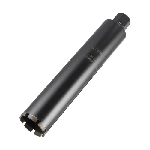 VEVOR Kernbohrer Bohrkrone φ 76 mm 356 mm Bohrtiefe, 1-1/4 Zoll-7 Innengewinde, Hochpräzisions-Schweißtechnologie, Nass-Diamantkernbohrer Kernlochbohrer für Stahlbeton Ziegel Mauerwerk – Bild 9