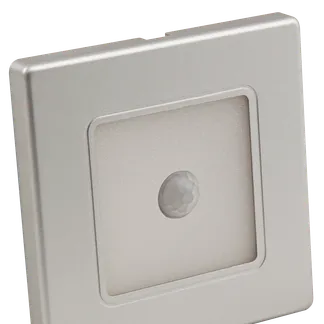 LED-Wand-Einbauleuchte McShine “LWE-86SB“ 2W, 150lm, warmweiß, silberner Rahmen LED-Wand-Einbauleuchte McShine “LWE-86SB“ 2W, 150lm, warmweiß, silberner Rahmen