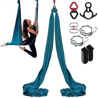 VEVOR Aerial Yoga Hängematte Set 8 x 2,8 m, Grün Aerial Yoga Swing Air Fliegen, Indoor Aerial Yoga Hammock Swing 1000 kg Max. Tragfähigkeit, inkl. Yoga-Socken & Stahlkarabiner & Alu-Drehgelenk VEVOR Aerial Yoga Hängematte Set 8 x 2,8 m, Grün Aerial Yoga Swing Air Fliegen, Indoor Aerial Yoga Hammock Swing 1000 kg Max. Tragfähigkeit, inkl. Yoga-Socken & Stahlkarabiner & Alu-Drehgelenk