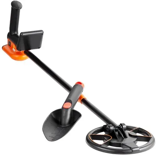 VEVOR Metalldetektor Kit für Kinder Multifunktionaler Profi-Detektor mit 2 Modi Metallsuchgerät wasserdichte 15,2cm Spule für Größere Tiefe, mit Schaufel und Tragetasche – Bild 10