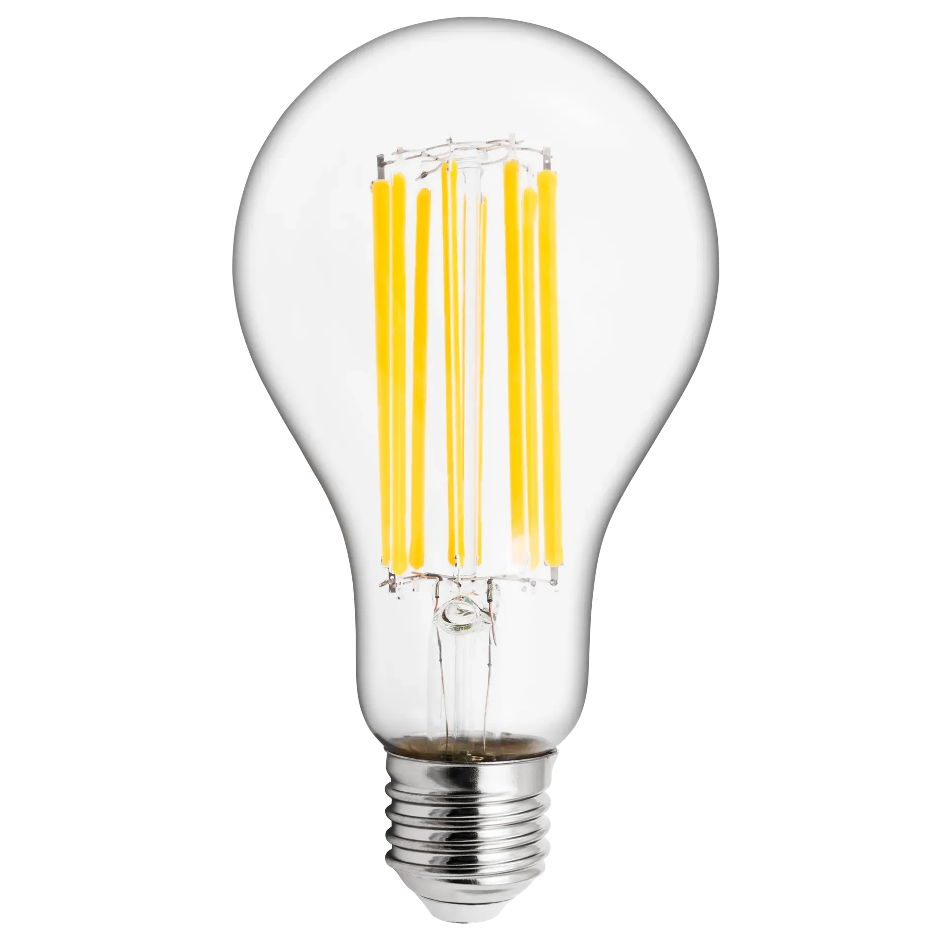 LED Filament Glühlampe McShine “Filed“, E27, 18W, 2500lm, warmweiß, klar LED Filament Glühlampe McShine “Filed“, E27, 18W, 2500lm, warmweiß, klar