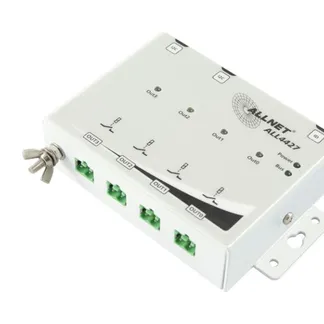 ALLNET MSR IO ALL4427 / 4 Port 250V/10A Relais im Gehäuse „AUSGANG“ ALLNET MSR IO ALL4427 / 4 Port 250V/10A Relais im Gehäuse „AUSGANG“