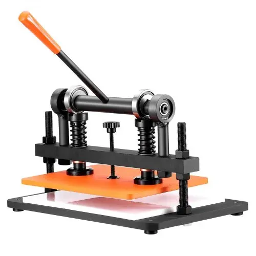 VEVOR Leder Stanzmaschine Manuelle Lederschneidemaschine 36 x 26 cm, Leder Prägemaschine 1,5 t Belastbare Leder-Stanzmaschine Geeignet für Leder, PVC/EVA-Schaumstoff, nicht Klebende Materialien – Bild 8