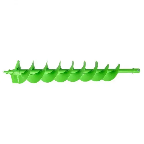 VEVOR Erdbohrer für Bohrmaschine, Ø 100x790 mm Gartenbohrer, kompatibel mit Bohrern mit 20 mm Innendurchmesser, Pfahlbohrer, Durchlässenbohrer, Grabungswerkzeug zum Pflanzen und Bohren – Bild 10