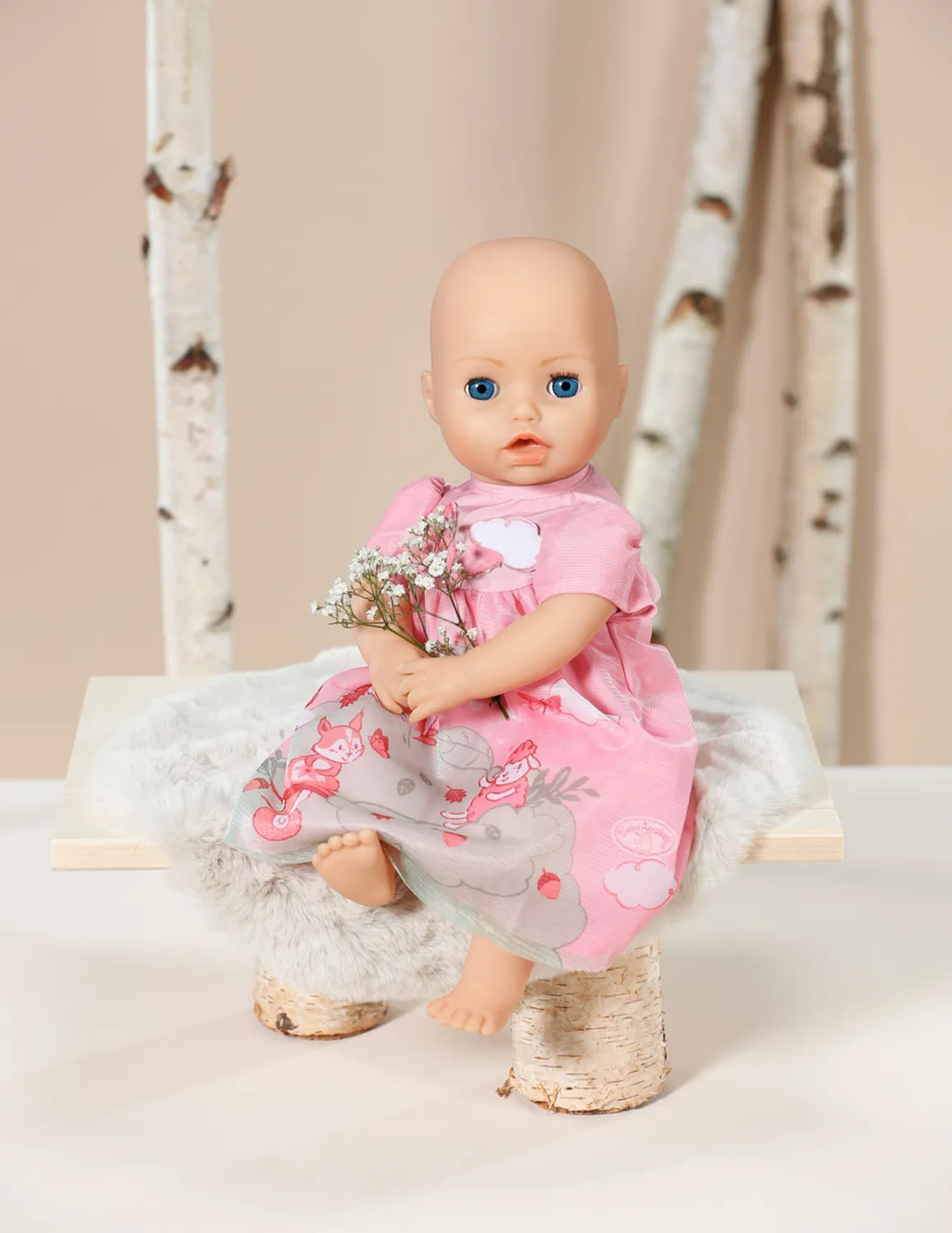 Baby Annabell Dress pink 43cm Puppenkleid – Bild 5