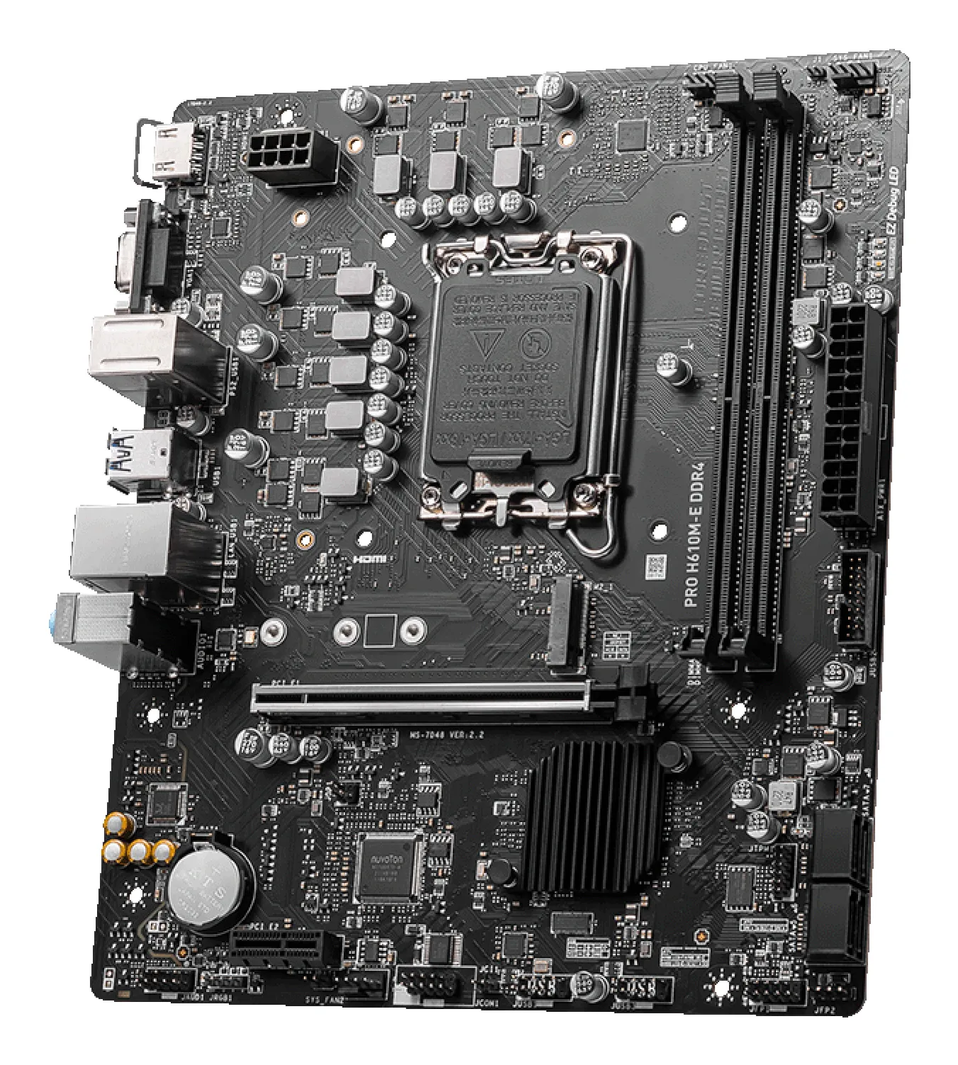 MSI PRO H610M-E DDR4 Motherboard Intel H610 LGA 1700 micro ATX – Bild 3