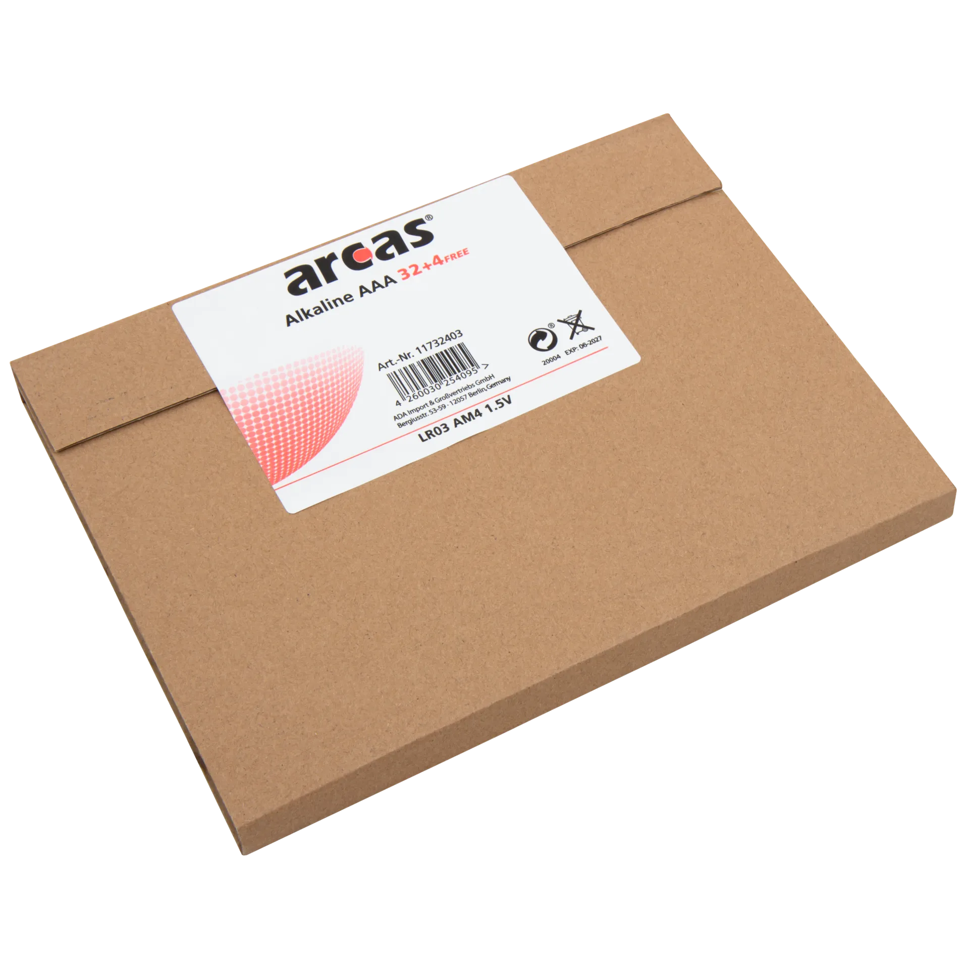 Micro-Batterie Alkaline 1,5V, Typ AAA/LR03, 32+4 Pack – Bild 2