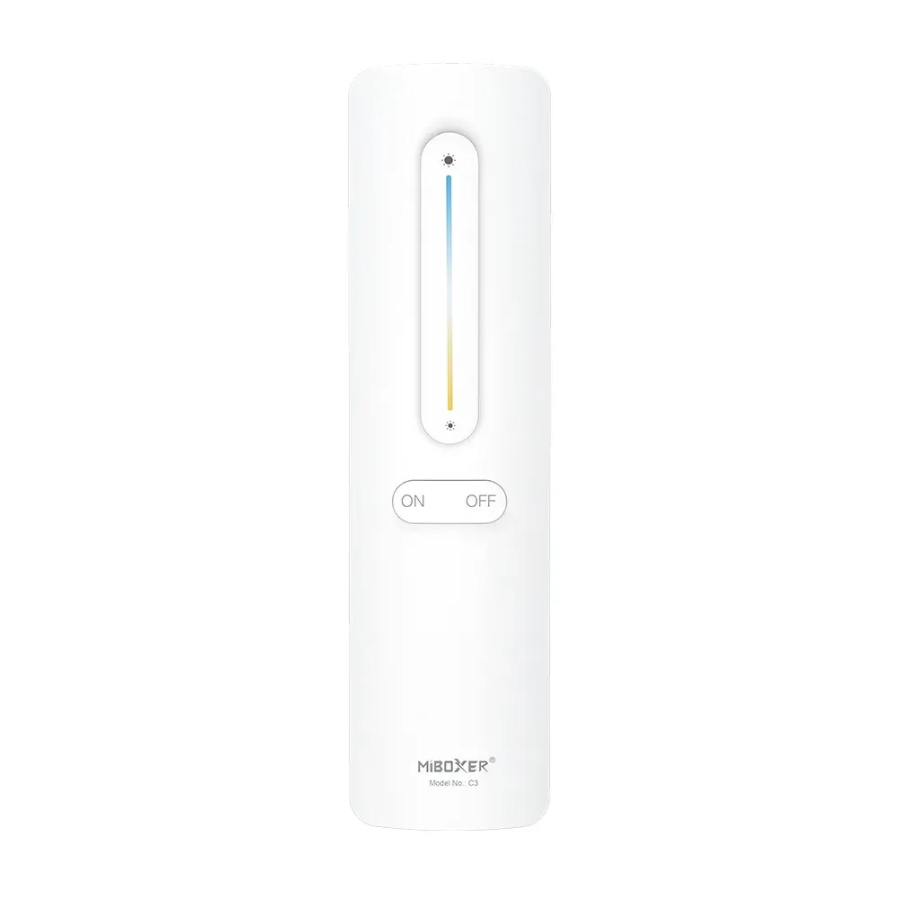 MiBoxer C3-W LED Fernbedienung 2,4GHz dual white (CCT) + Dimm (w) MiBoxer C3-W LED Fernbedienung 2,4GHz dual white (CCT) + Dimm (w)