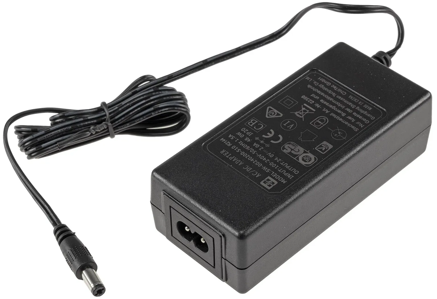 Stecker-Netzteil „CTN-1260n“ 110-240V~ >12V=, 5000mA / 60W Stecker-Netzteil „CTN-1260n“ 110-240V~ >12V=, 5000mA / 60W