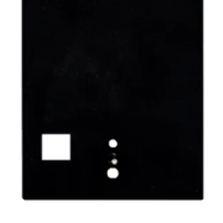 2N EntryCom IP Verso zbh. Montageplatte (2 Module) für Glas 2N EntryCom IP Verso zbh. Montageplatte (2 Module) für Glas