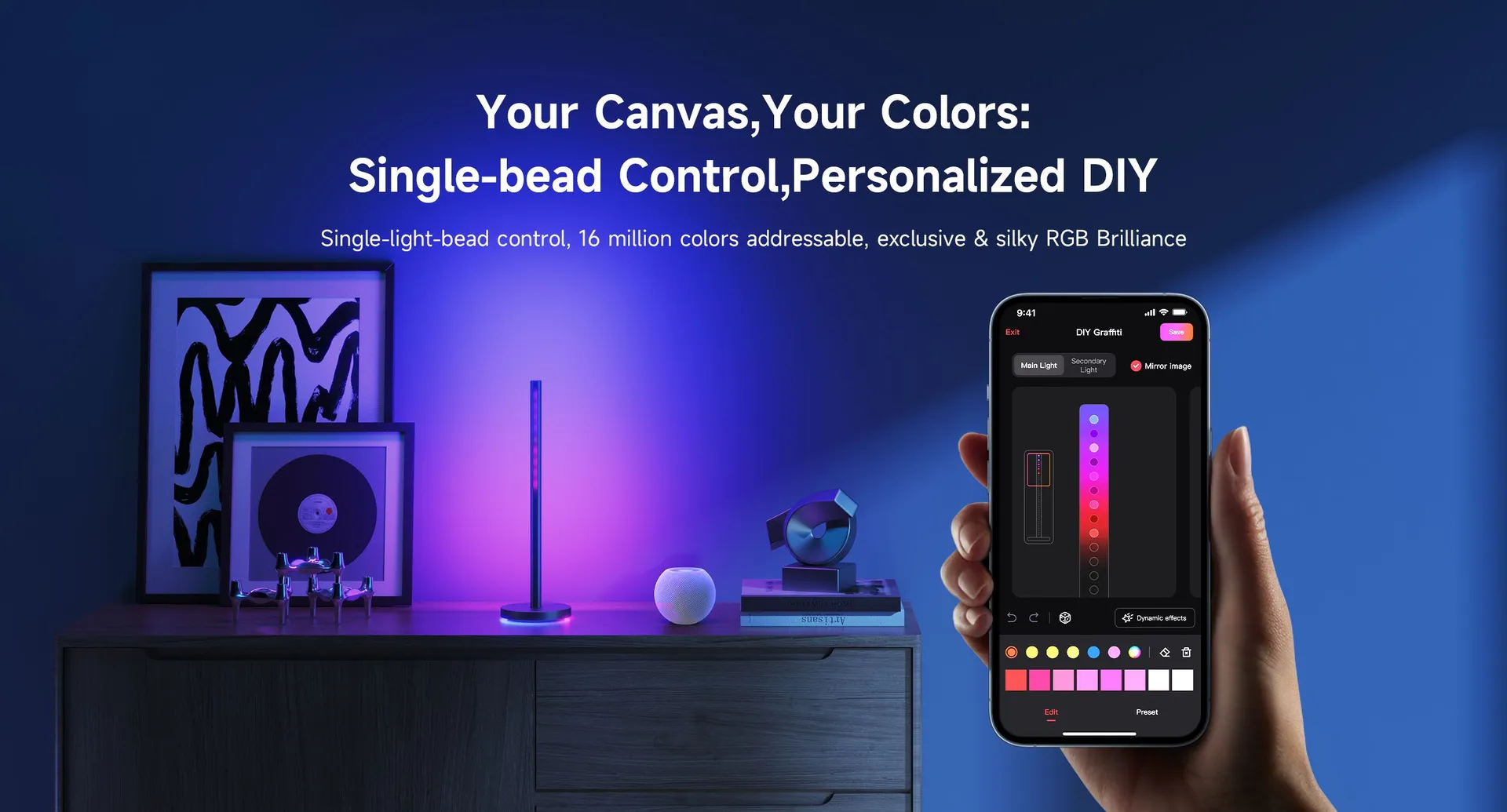 Yeelight Beam Rgbiclight Bar - 2 Pack – Bild 3