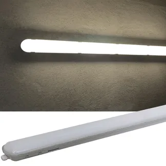 Wand-& Deckenleuchte „HP-63“ IP65, 150cm 56W, 4000k, neutralweiß, 6600 Lumen # Achtung! Separates Sperrgut-Paket # Wand-& Deckenleuchte „HP-63“ IP65, 150cm 56W, 4000k, neutralweiß, 6600 Lumen # Achtung! Separates Sperrgut-Paket #