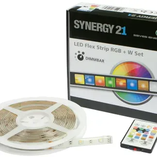 Synergy 21 LED Flex Strip RGB DC12V KOMPLETT Set + Projekt Ruck Synergy 21 LED Flex Strip RGB DC12V KOMPLETT Set + Projekt Ruck