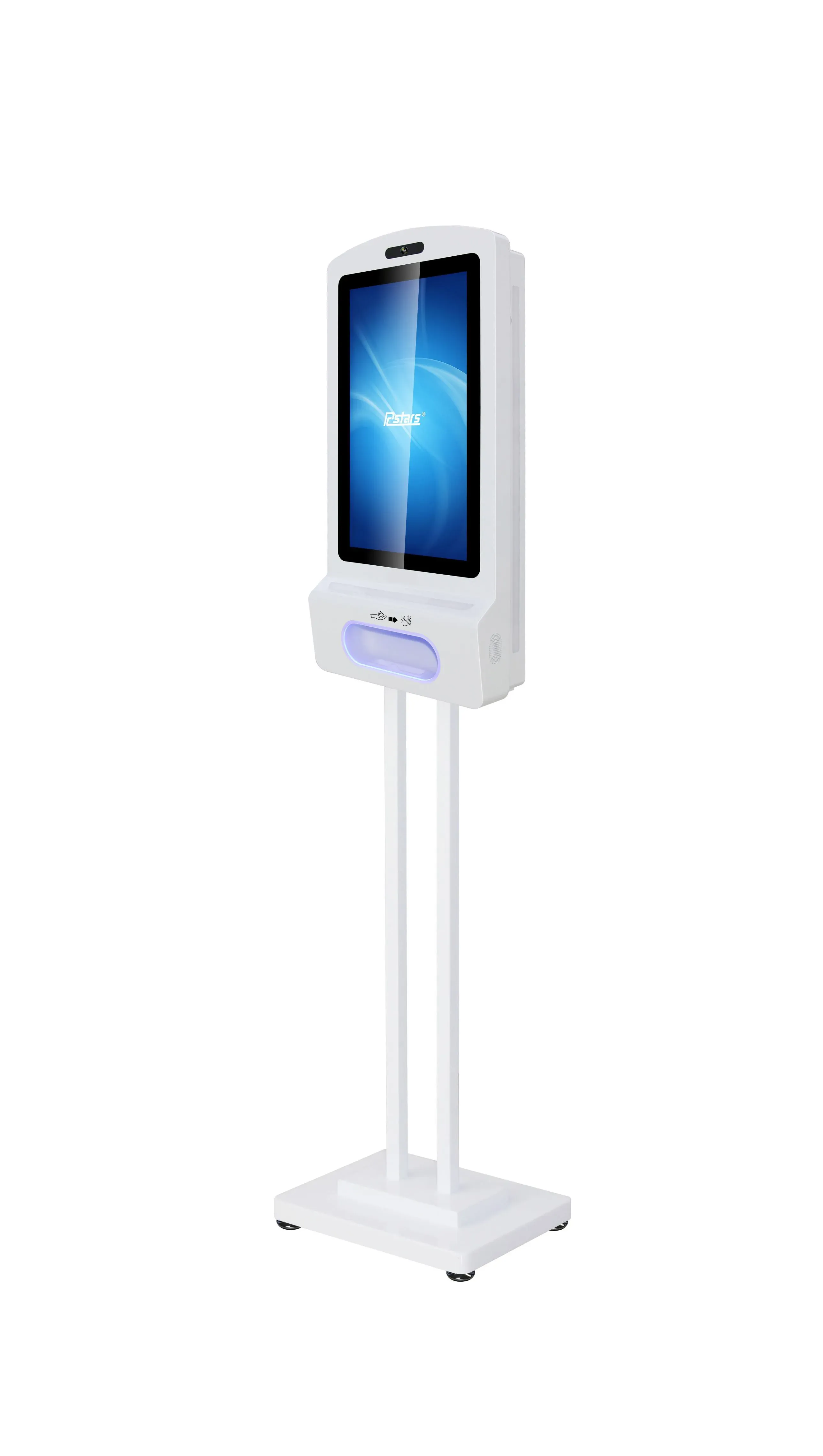 Allnet Display 21 Zoll, Desinfektion Kioskterminal, Android 7, RK3288, Farbe weiß oh. Standfuß – Bild 5